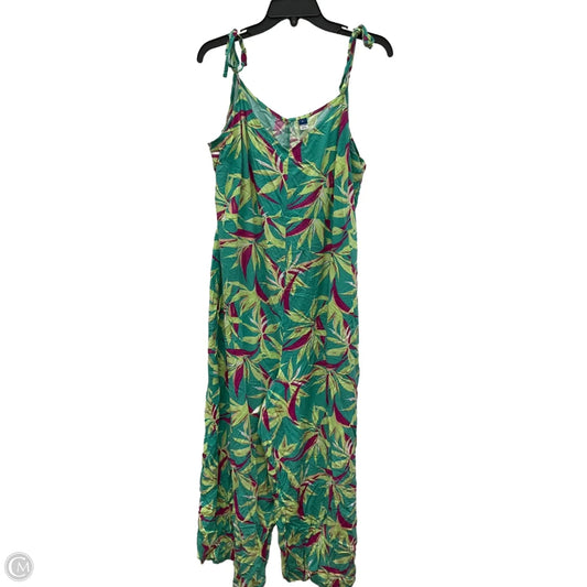 Jumpsuit By Old Navy In Floral Print, Size: Xl
