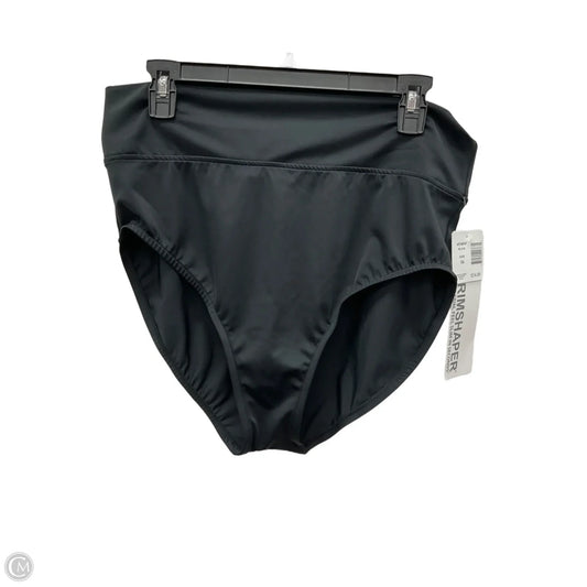 Swimsuit By Clothes Mentor In Black, Size: 16