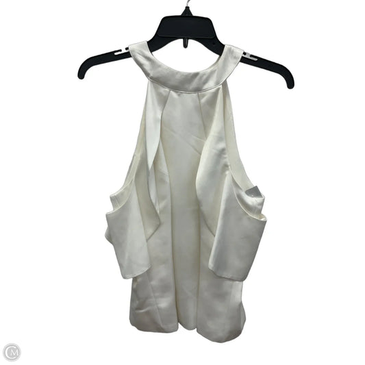 Top Sleeveless By Nanette By Nanette Lepore In White, Size: L