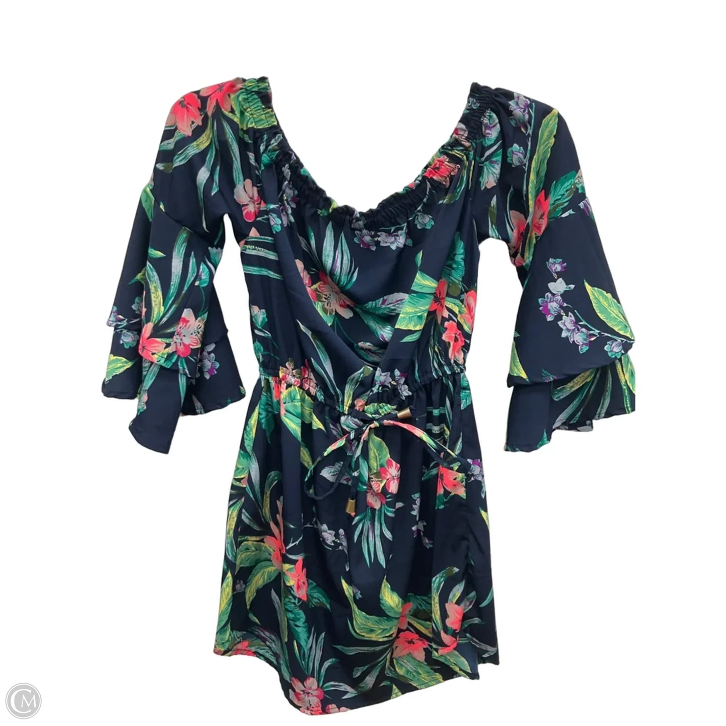 Dress Casual Midi By Blush In Floral Print, Size: S