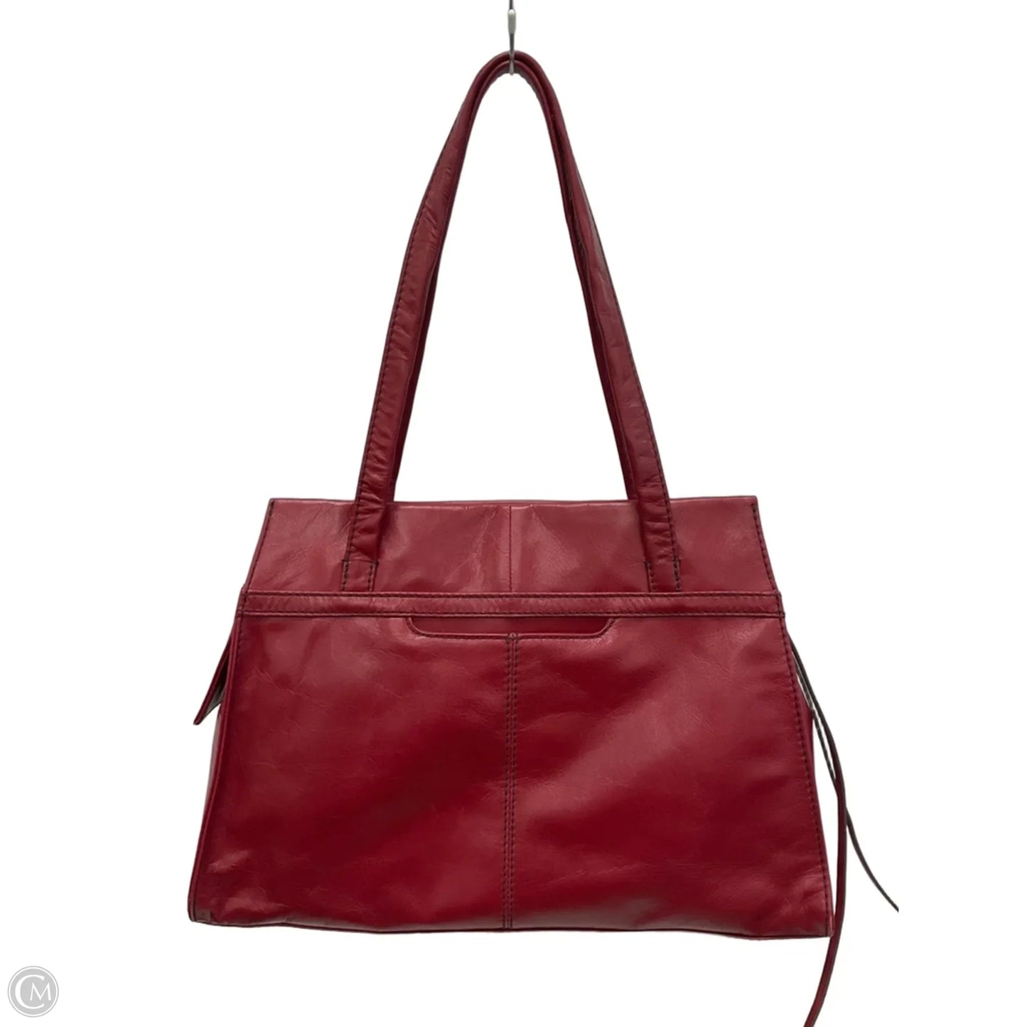Handbag Leather By Hobo Intl, Size: Medium