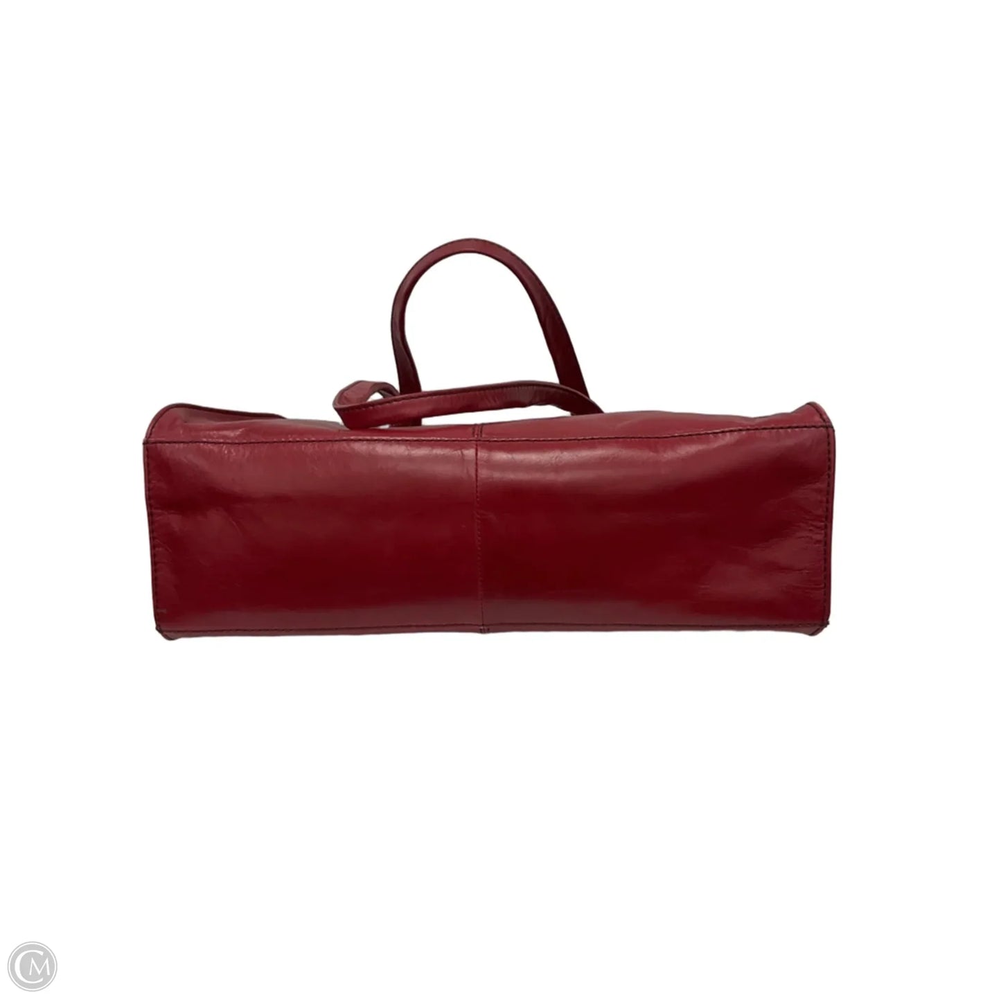 Handbag Leather By Hobo Intl, Size: Medium