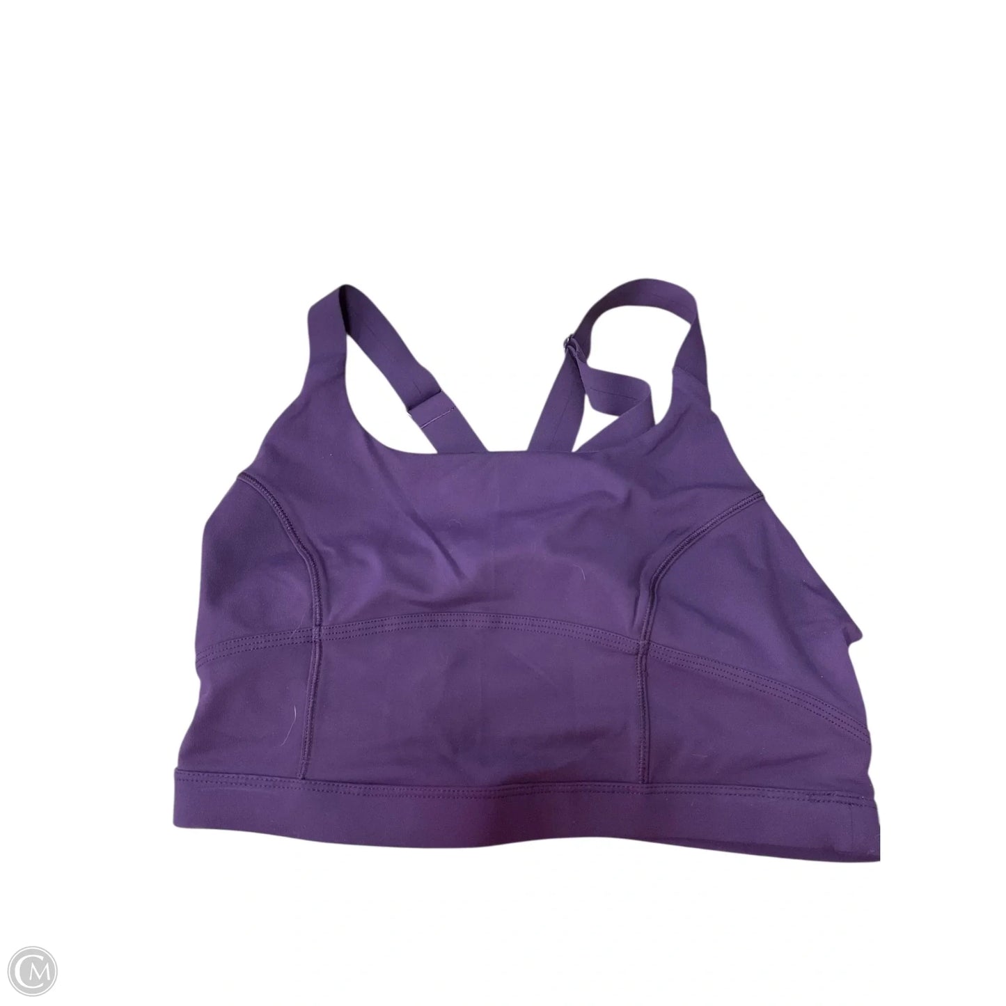 Athletic Bra By Lululemon In Purple, Size: M