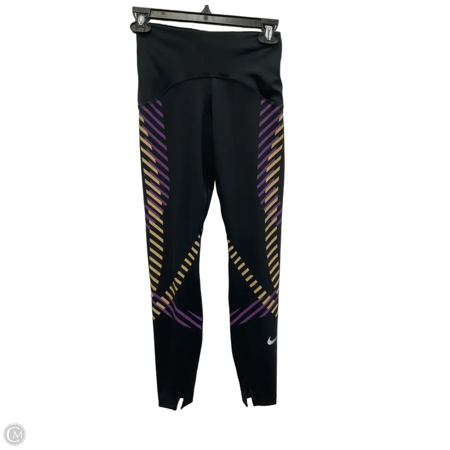 Athletic Leggings By Nike In Black, Size: Xs