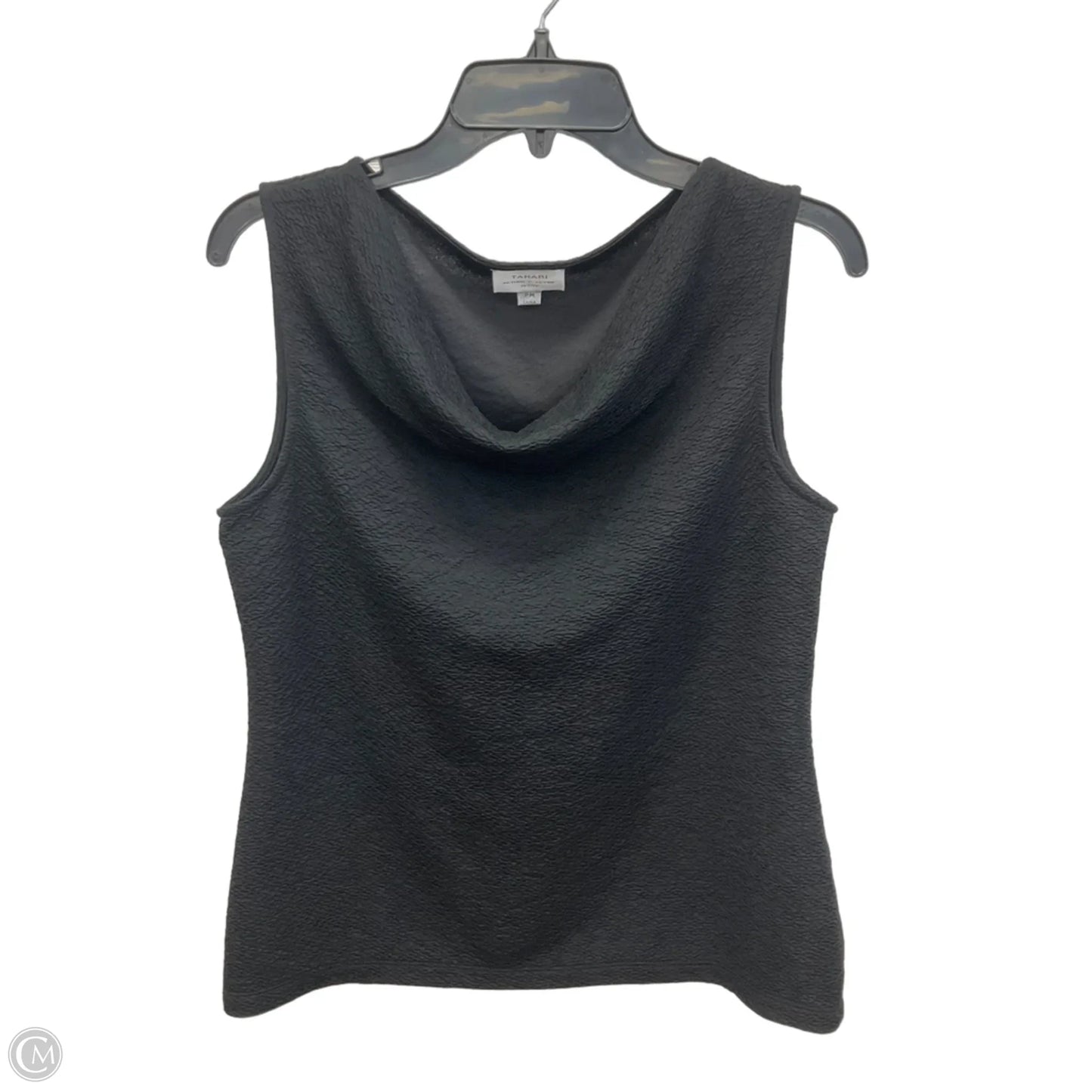 Top Sleeveless By Tahari In Black, Size: Mp