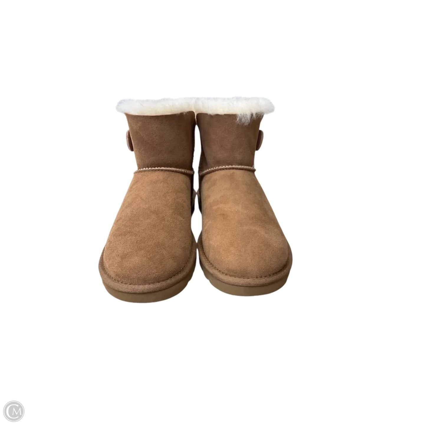 Boots Designer By Ugg In Brown, Size: 8