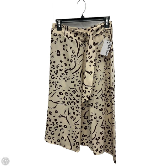 Skirt Midi By Nine West In Cream, Size: L