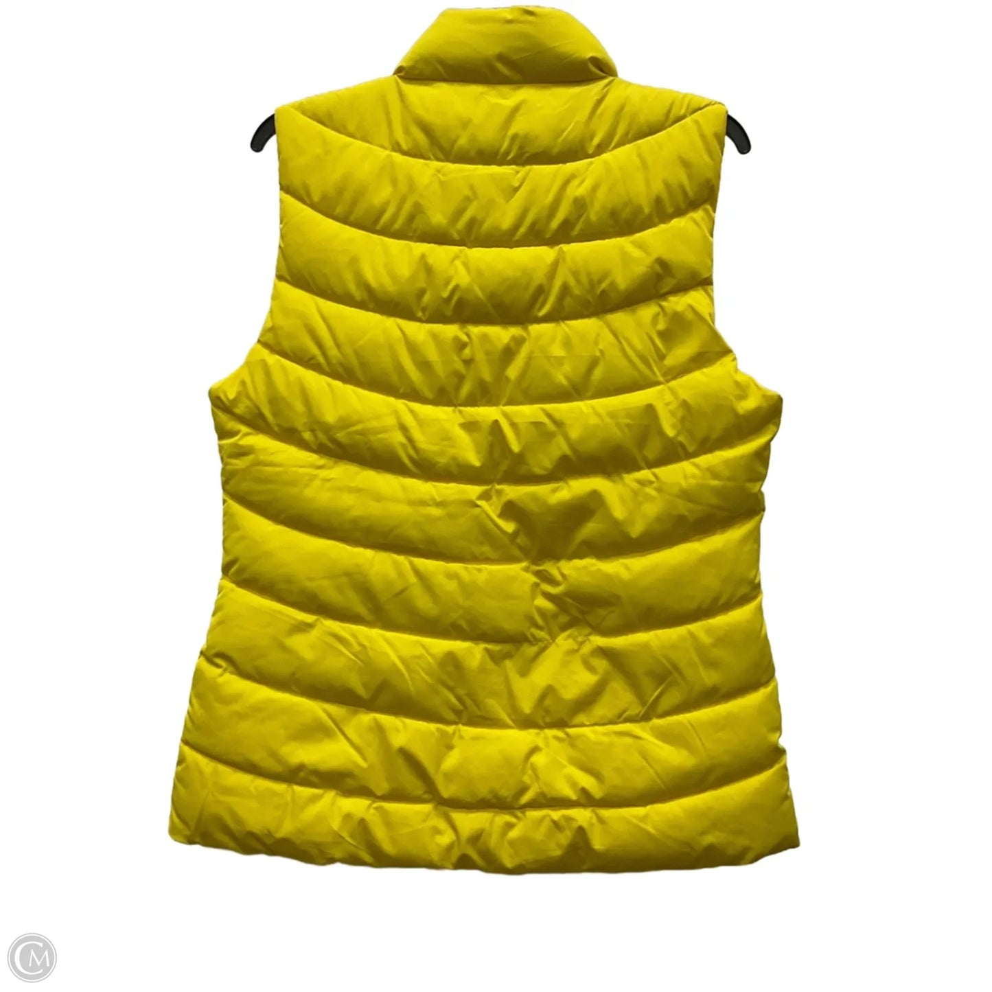 Vest Puffer & Quilted By Gap In Yellow, Size: M