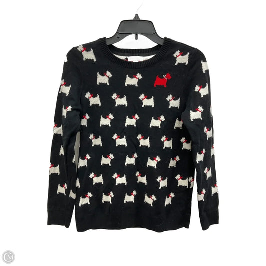 Sweater By Charter Club In Black, Size: M