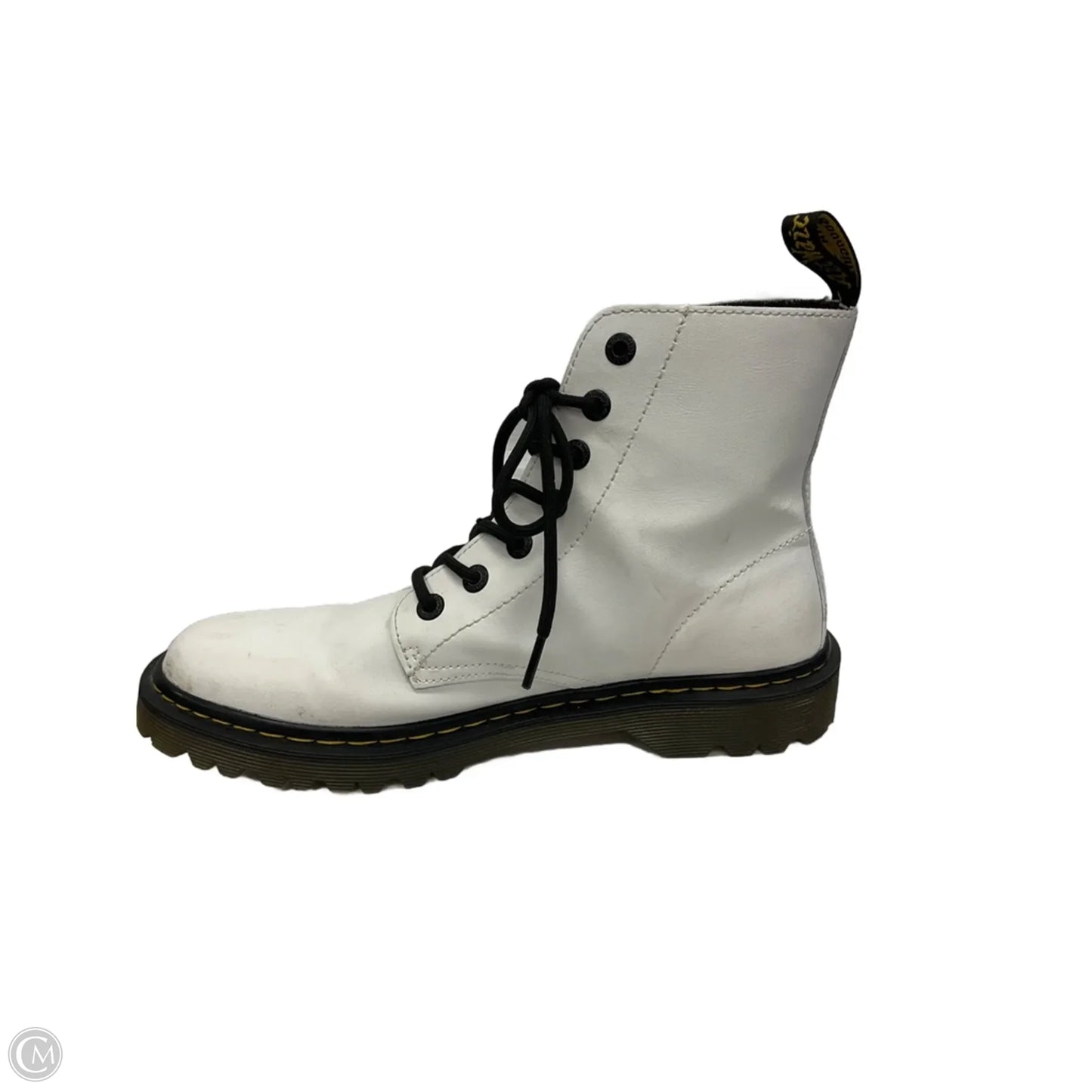 Boots Combat By Dr Martens In White, Size: 11