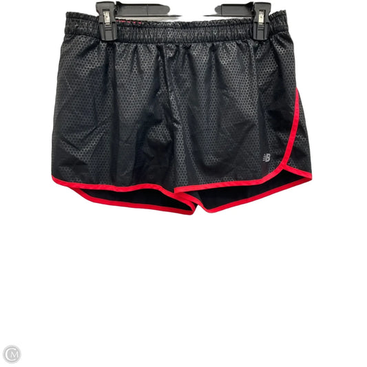 Athletic Shorts By New Balance In Black, Size: M