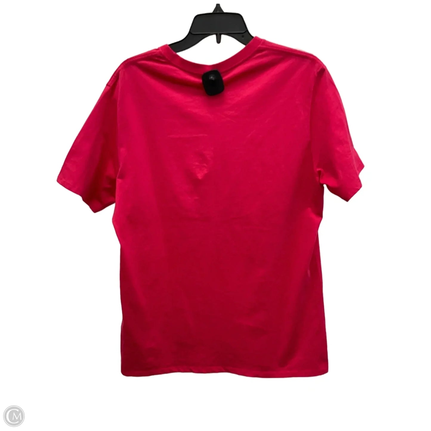 Top Short Sleeve Basic By Calvin Klein In Pink, Size: M