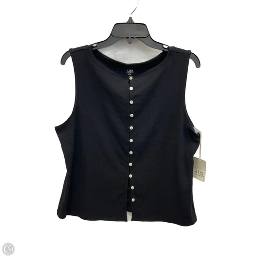 Top Sleeveless By Ana In Black, Size: Xxl