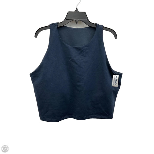 Athletic Tank Top By Old Navy In Blue, Size: 3x