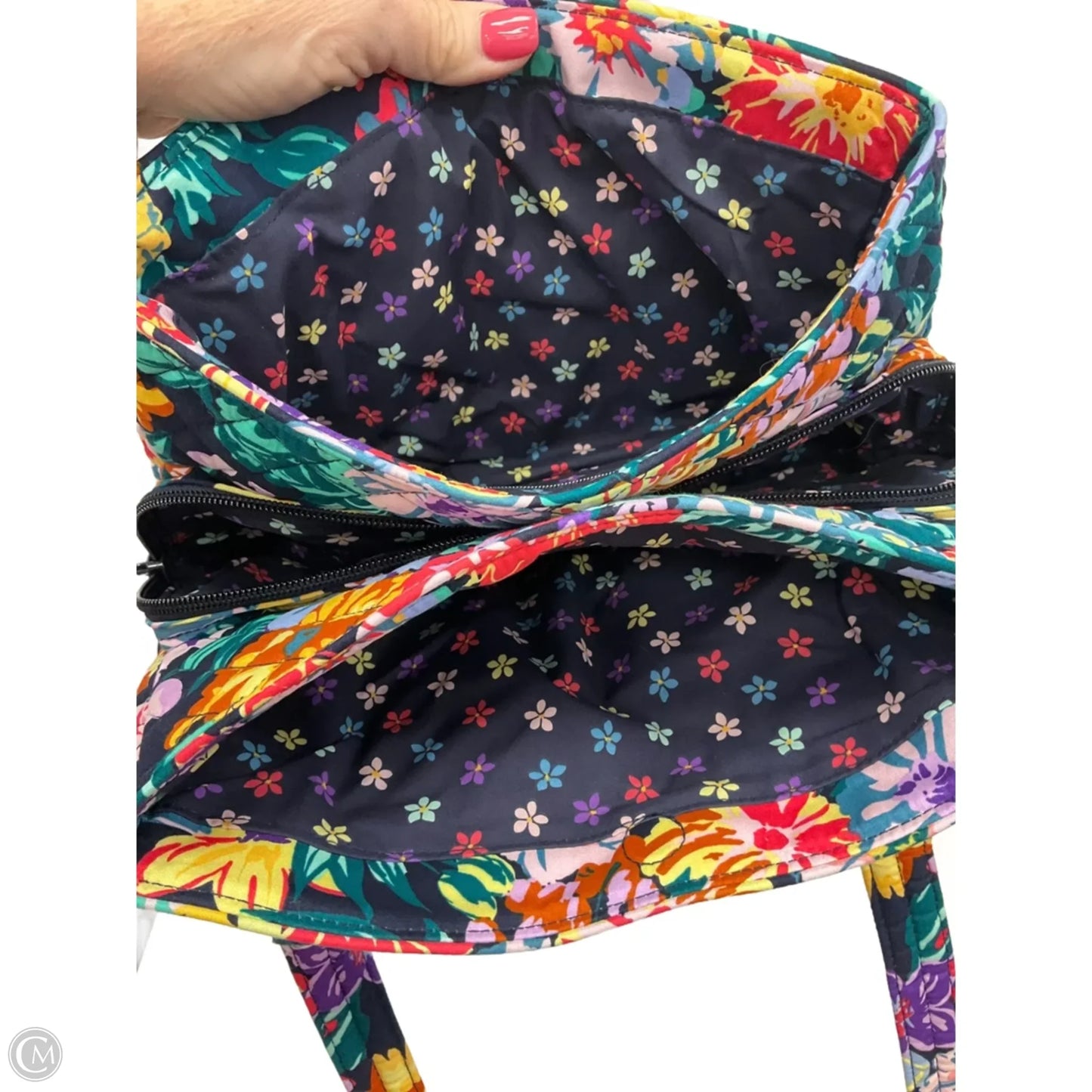 Handbag By Vera Bradley, Size: Medium