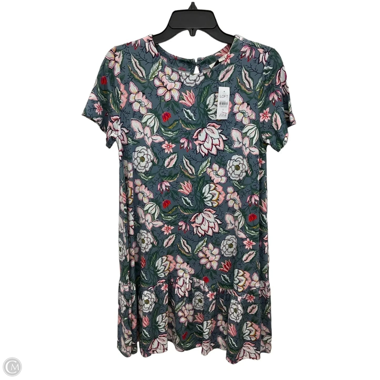 Dress Casual Short By Loft In Grey, Size: S