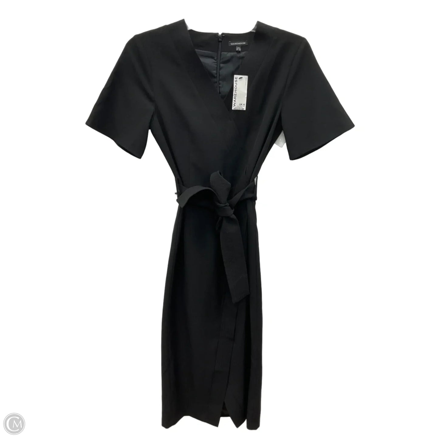 Dress Casual Midi By Cmc In Black, Size: M