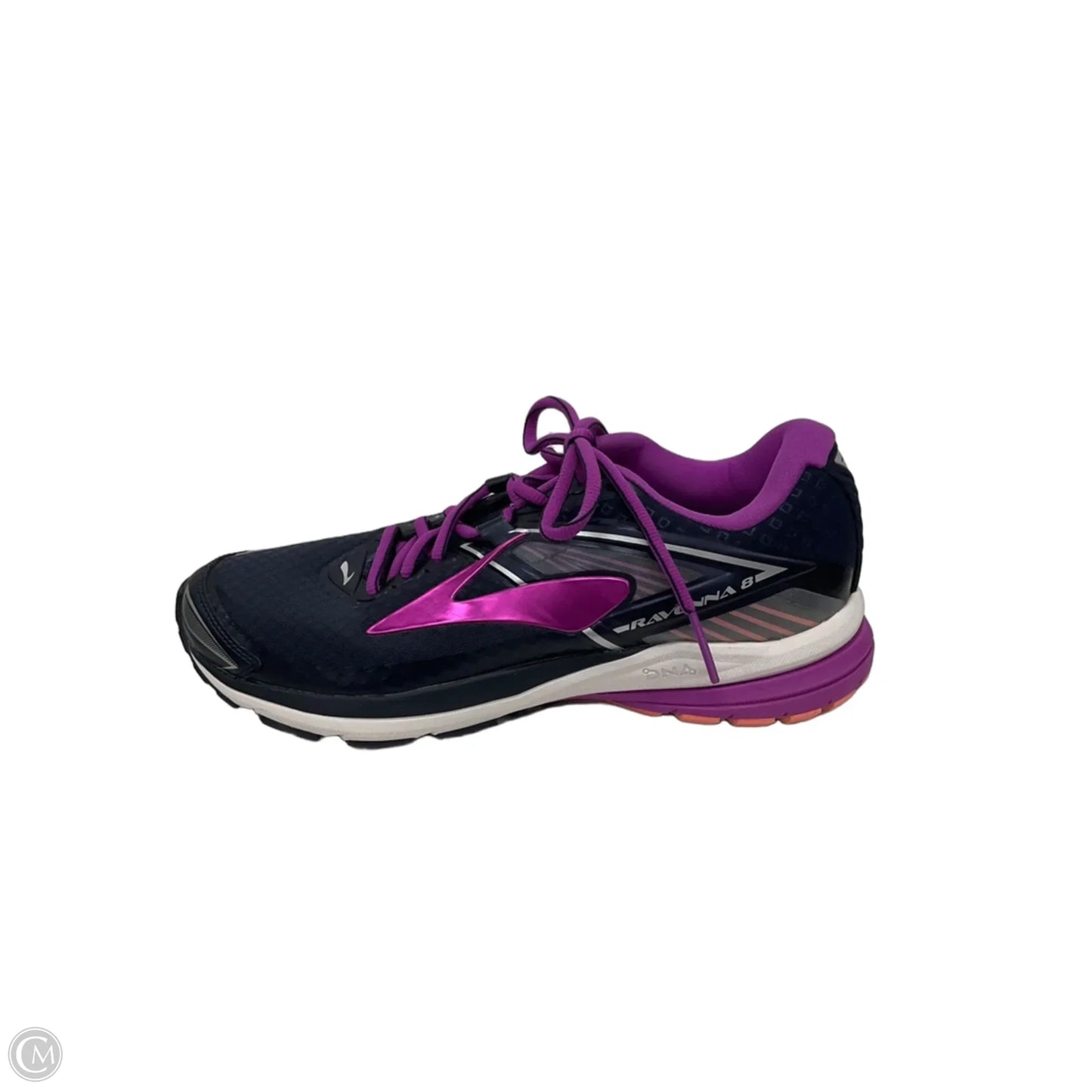 Shoes Sneakers By Brooks In Blue & Purple, Size: 8.5