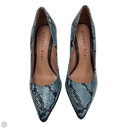 Shoes Heels Stiletto By Gianni Bini In Snakeskin Print, Size: 7