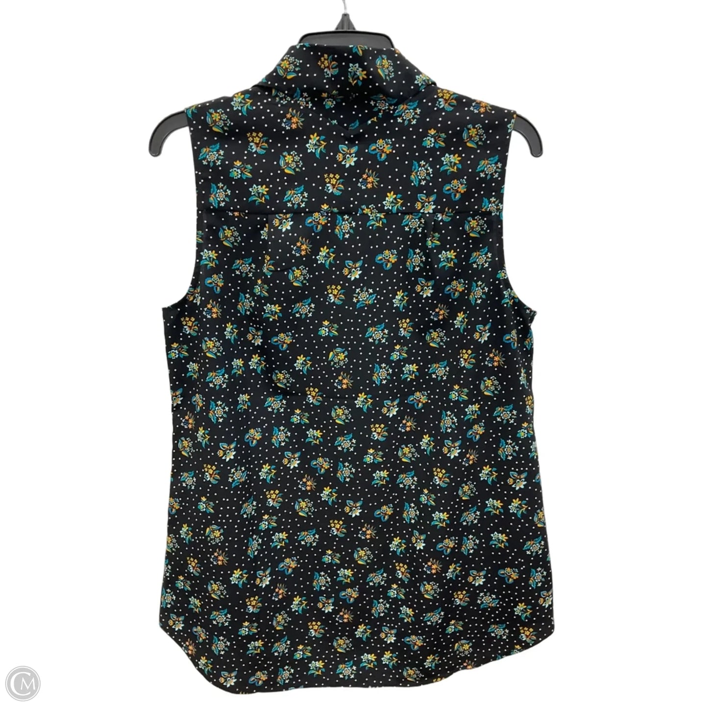 Top Sleeveless By Cabi In Black, Size: M
