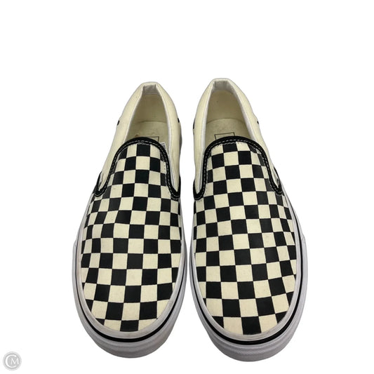 Shoes Sneakers By Vans In White, Size: 9.5