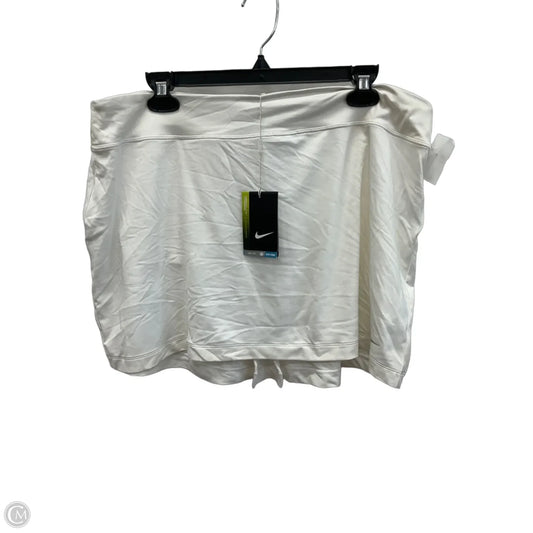 Skort By Nike Apparel In White, Size: Xl