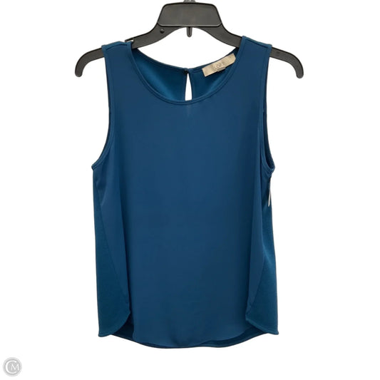 Top Sleeveless By Loft In Blue, Size: Xs