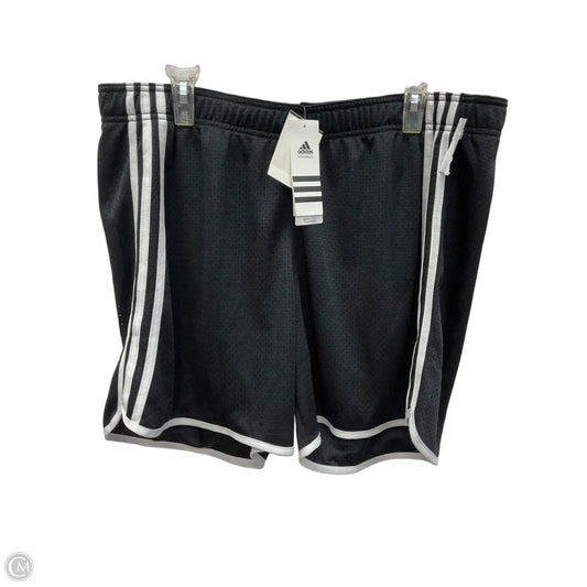 Athletic Shorts By Adidas In Black, Size: Xl