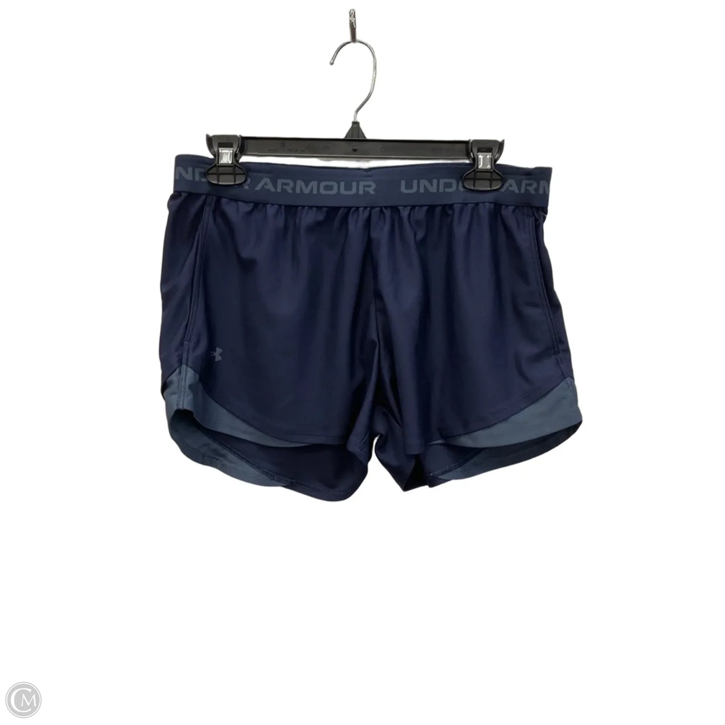 Athletic Shorts By Under Armour In Blue, Size: M
