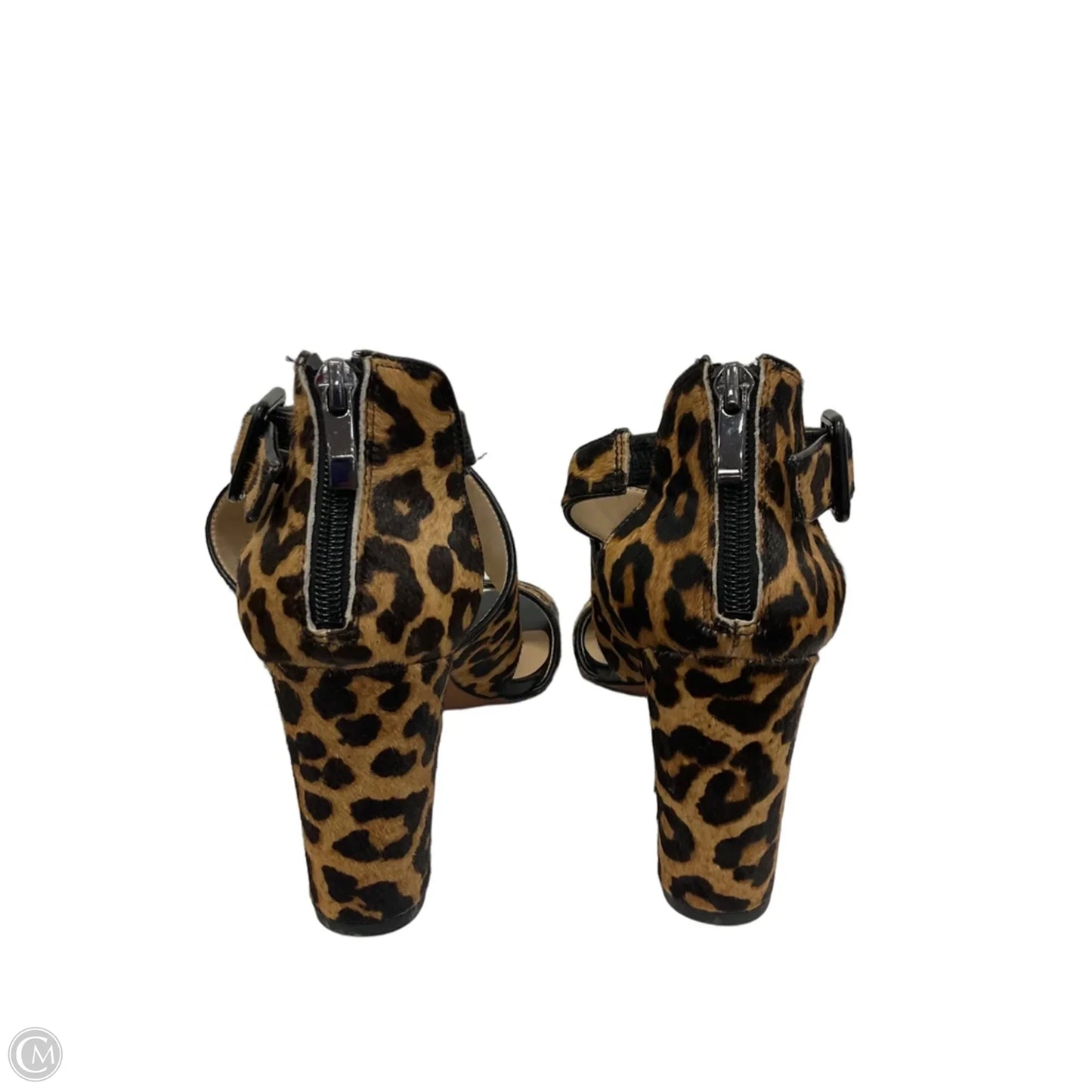 Shoes Heels Stiletto By Franco Sarto In Animal Print, Size: 8.5