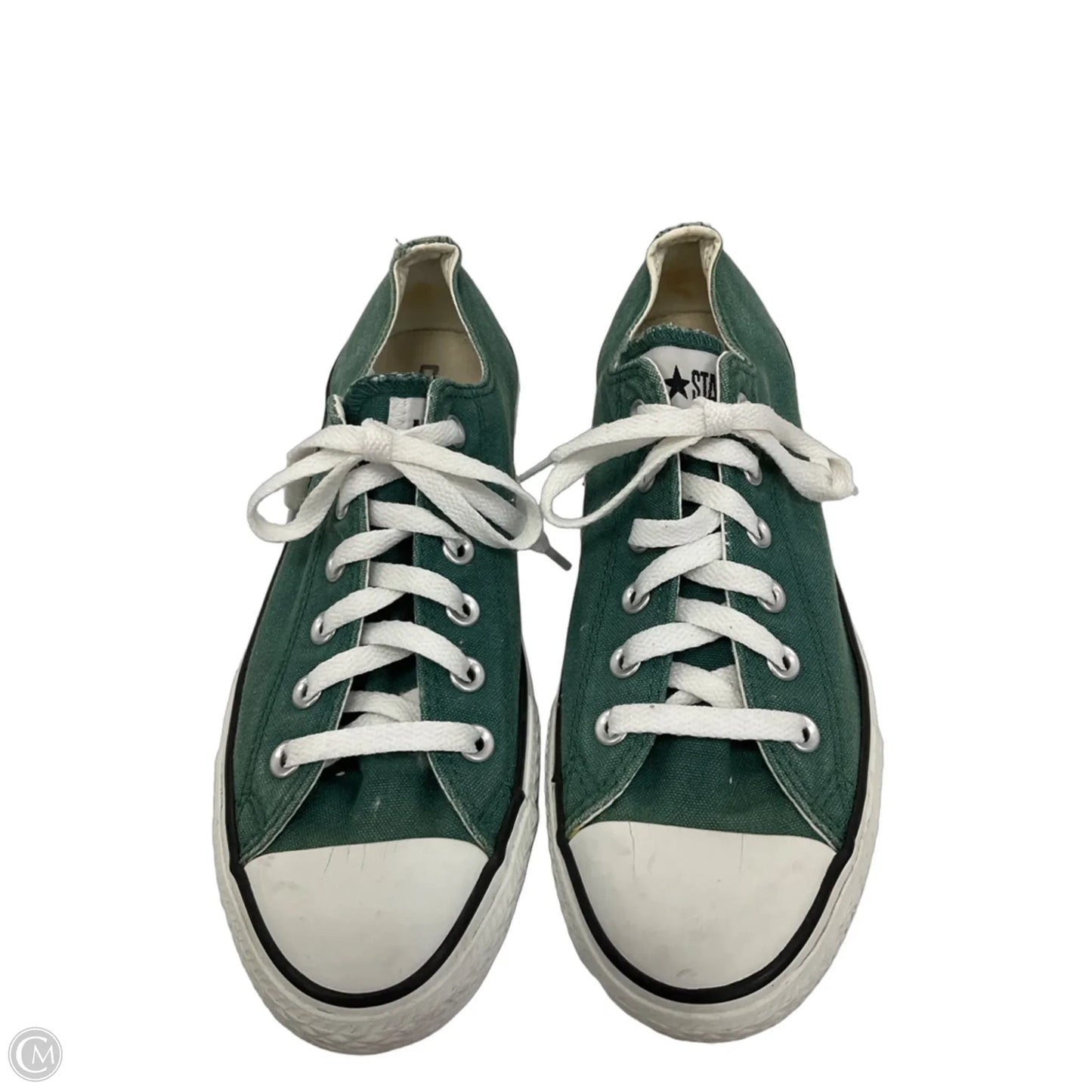 Shoes Sneakers By Converse In Green, Size: 10