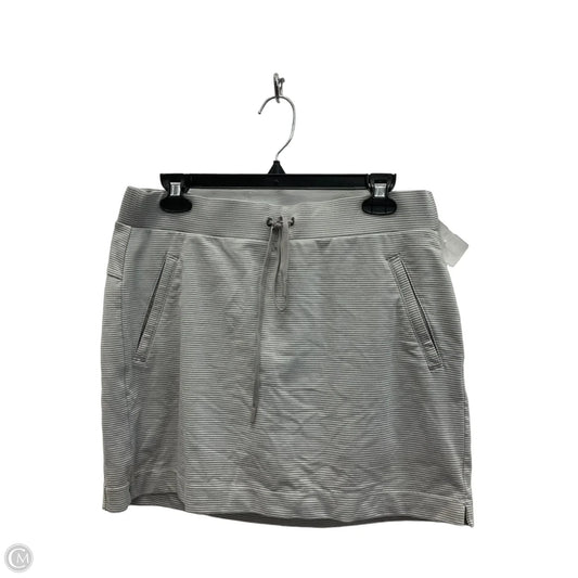 Athletic Skort By Athleta In Grey, Size: M