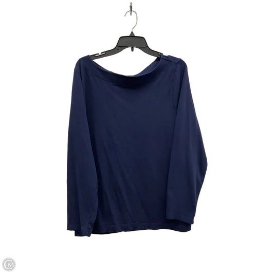 Top Short Sleeve By Soft Surroundings In Blue, Size: 2x