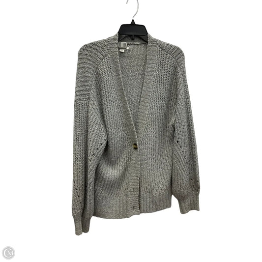 Cardigan By American Eagle In Grey, Size: M