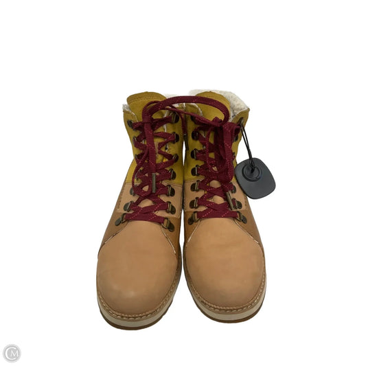 Boots Ankle Flats By Toms In Brown, Size: 7