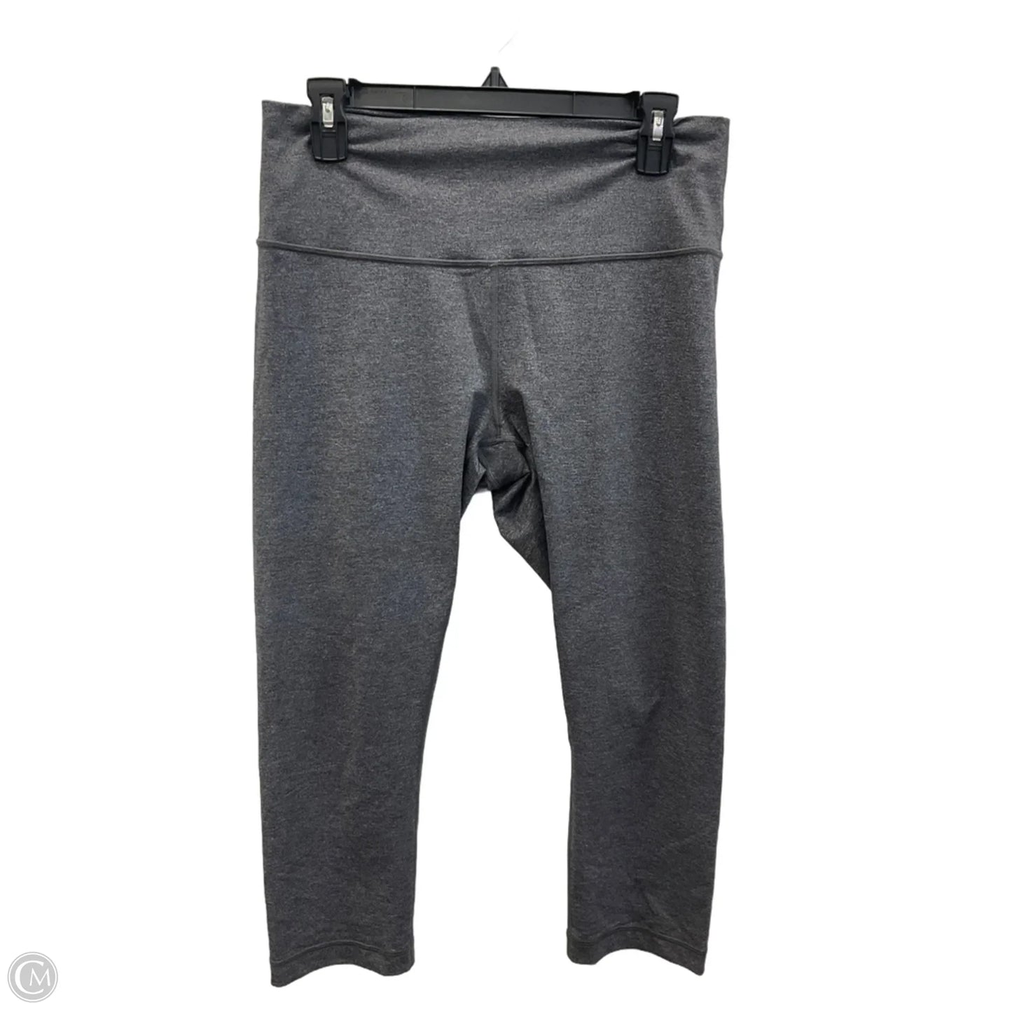 Athletic Capris By Lululemon In Grey, Size: L