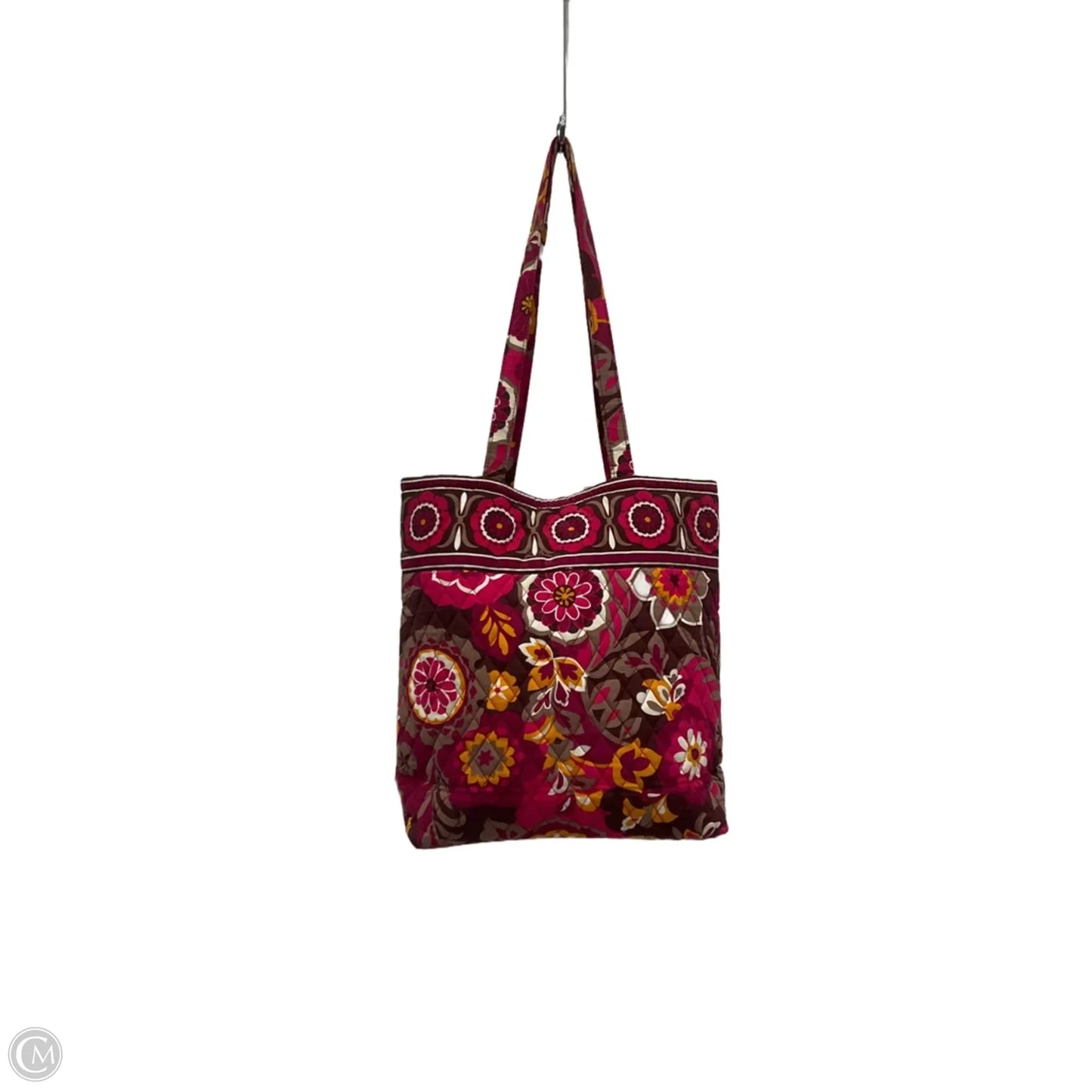 Handbag By Vera Bradley, Size: Large