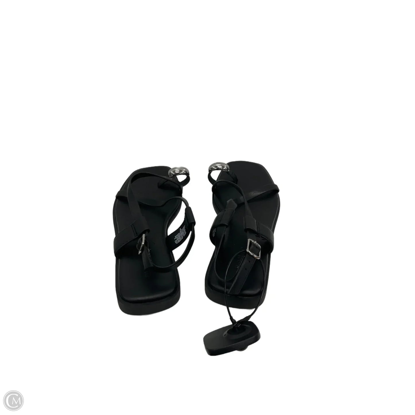 Sandals Flats By Old Navy In Black, Size: 6