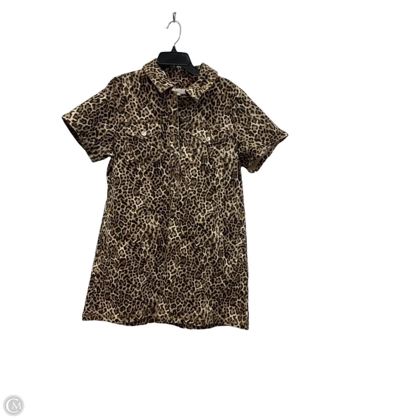Dress Casual Short By Loft In Animal Print, Size: L