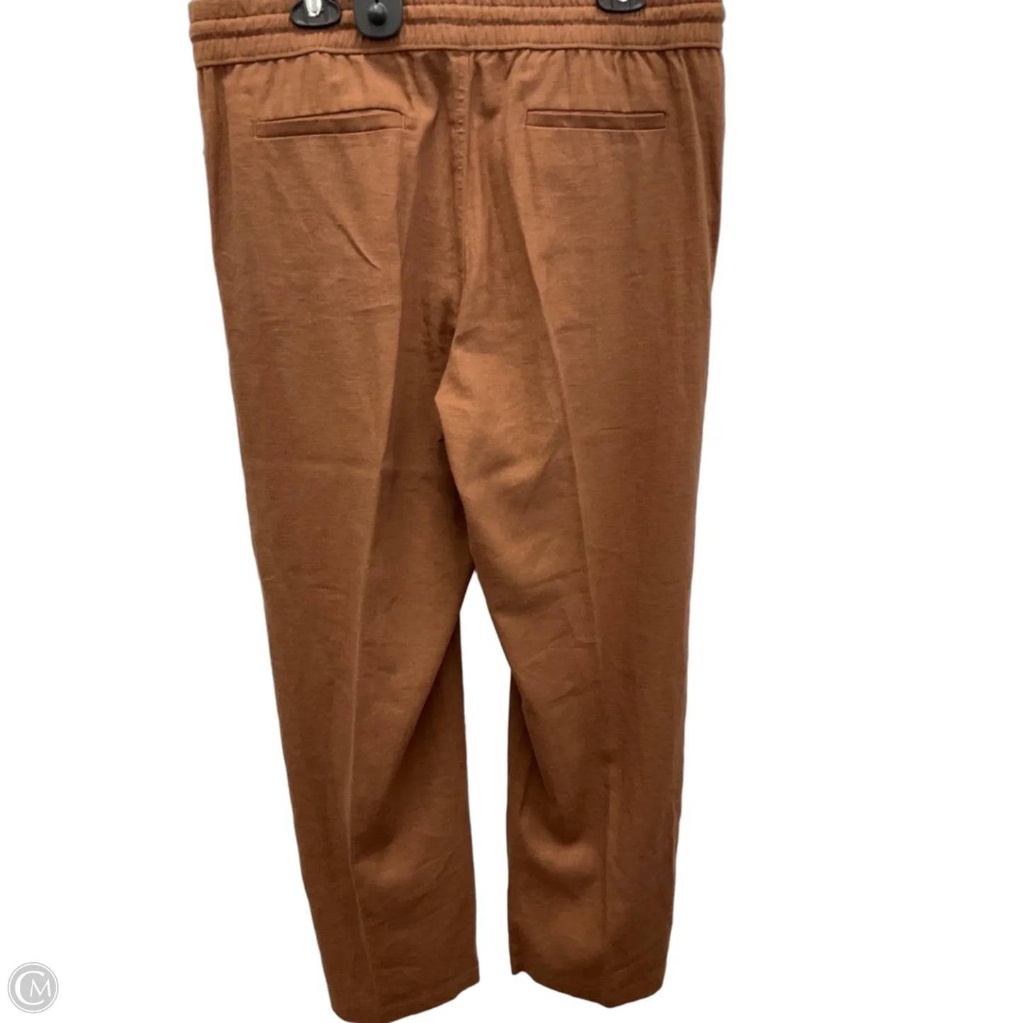 Pants Linen By Ann Taylor In Brown, Size: L