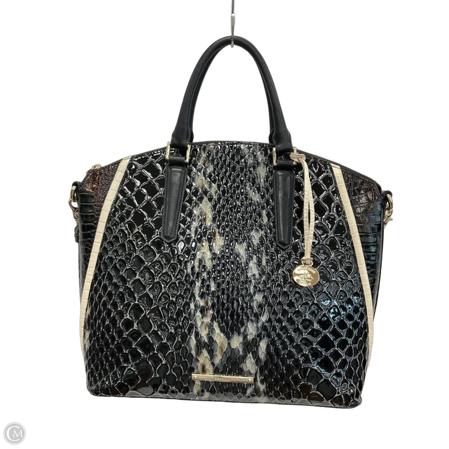 Handbag Designer By Brahmin, Size: Large