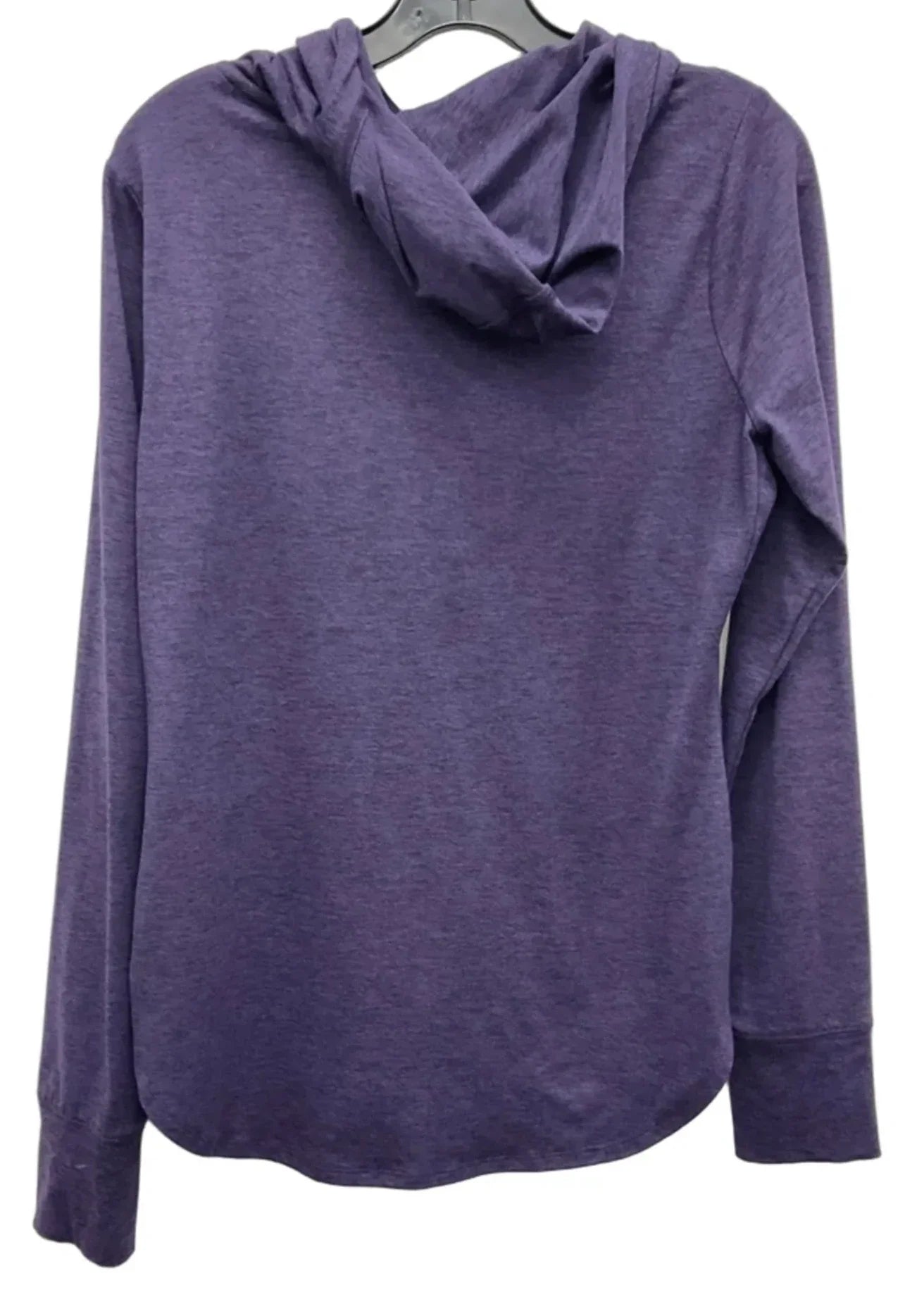 Athletic Sweatshirt Hoodie By Gaiam In Purple, Size: M