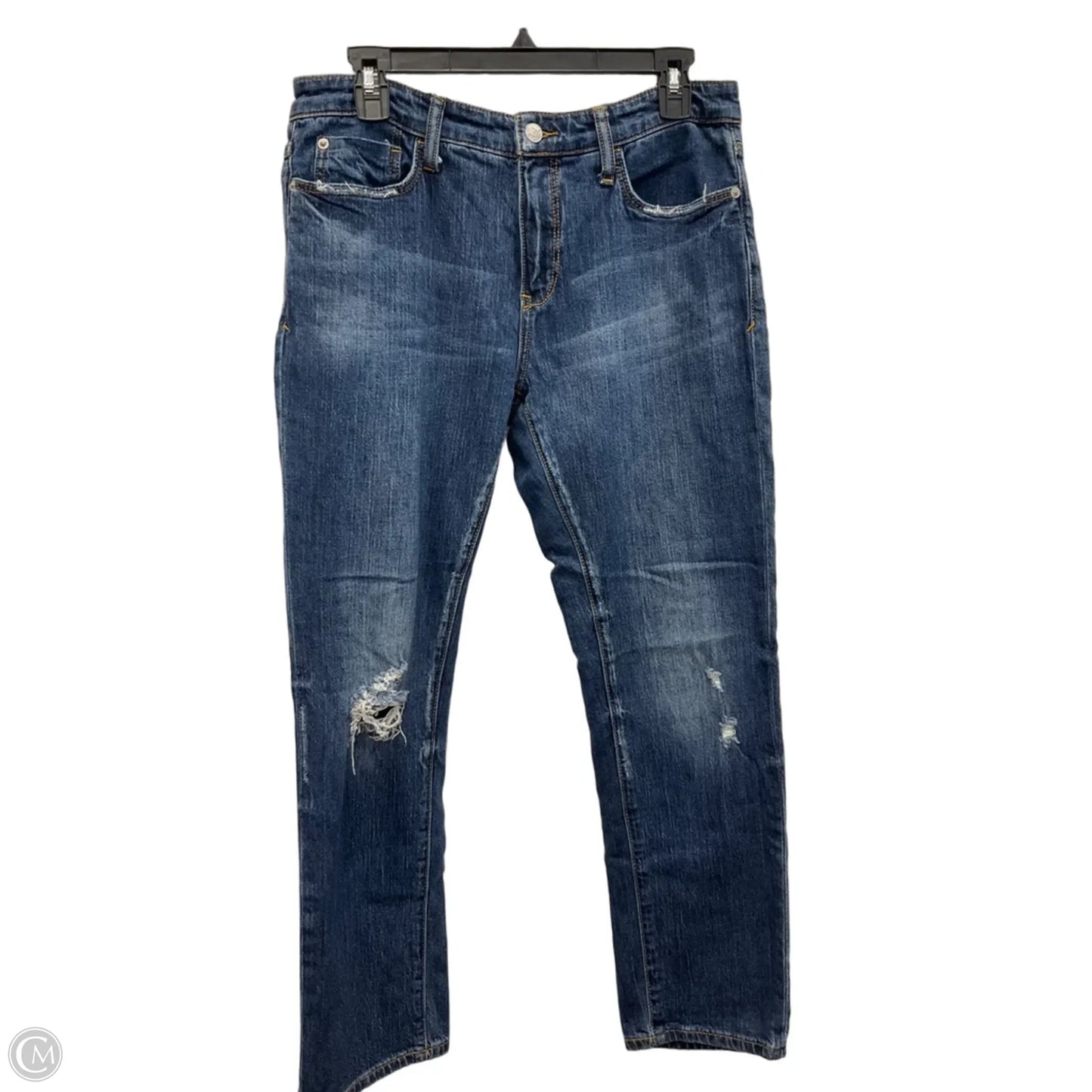 Jeans Boyfriend By Pilcro In Blue Denim, Size: 6