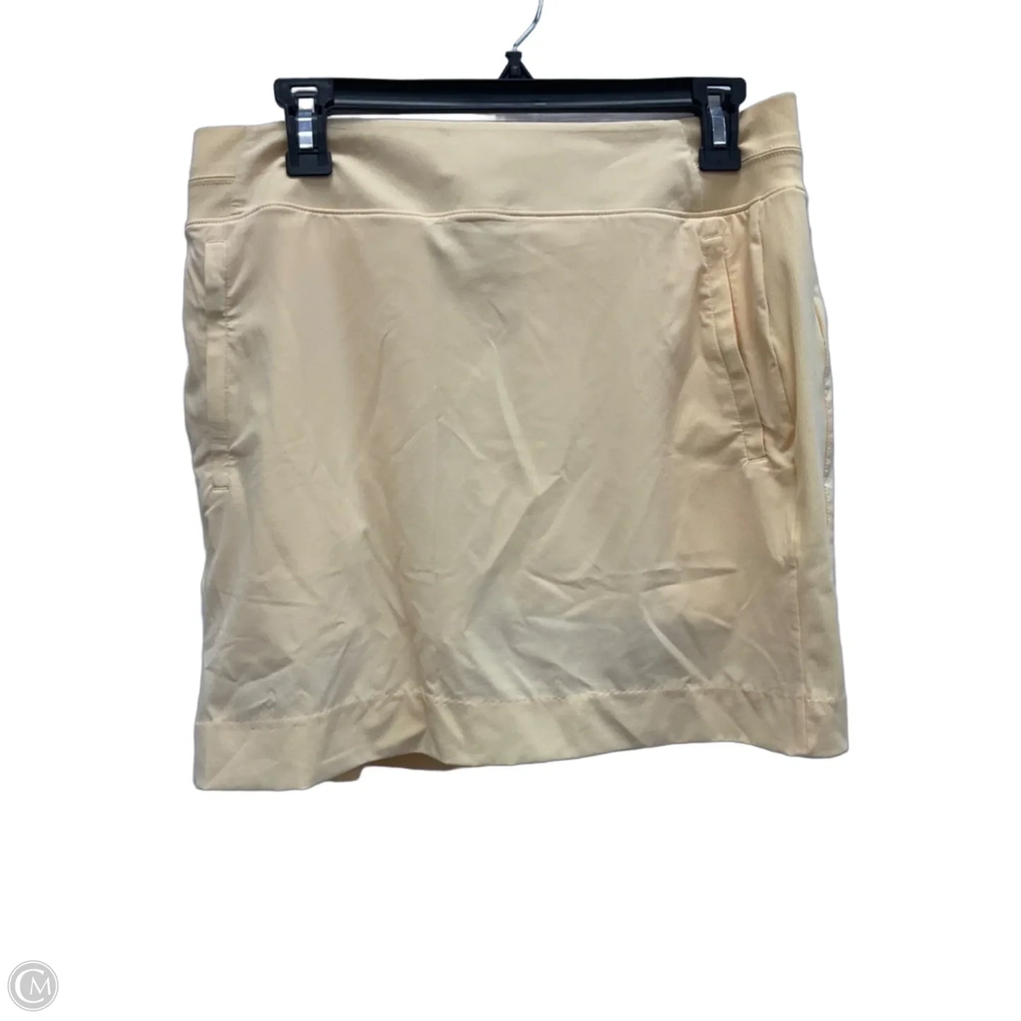 Athletic Skort By Athleta In Yellow, Size: M