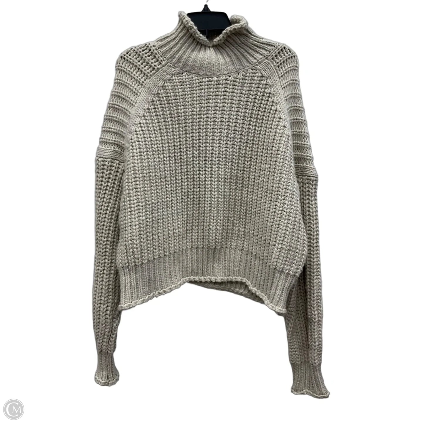Sweater By H&m In Tan, Size: L
