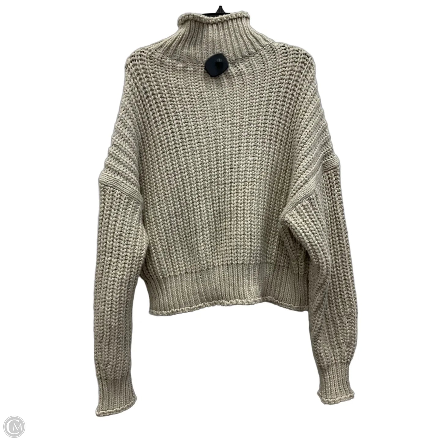 Sweater By H&m In Tan, Size: L