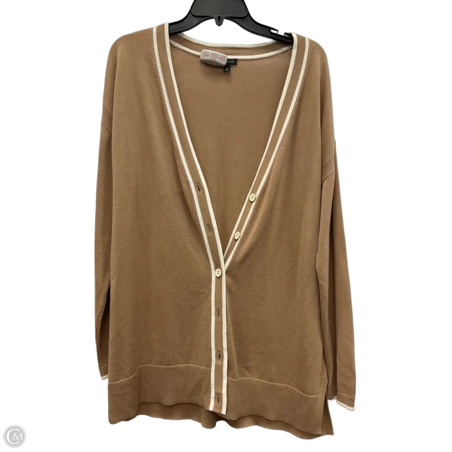 Cardigan By Talbots In Beige, Size: L