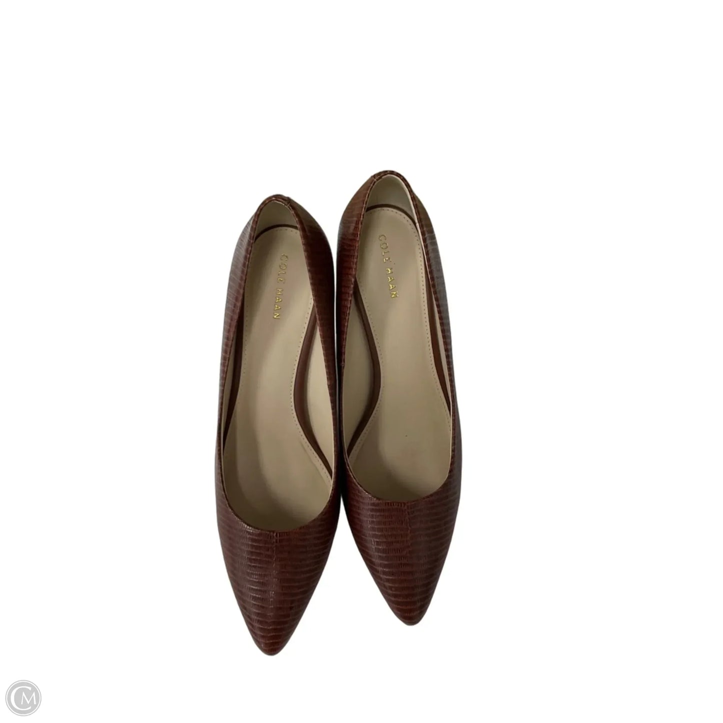 Shoes Heels Kitten By Cole-haan In Brown, Size: 9.5