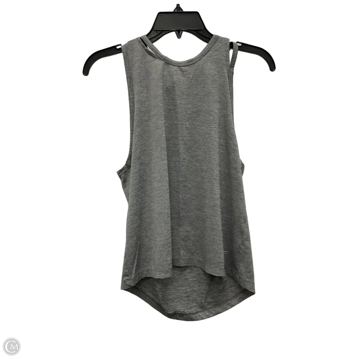 Athletic Tank Top By Nike Apparel In Grey, Size: S