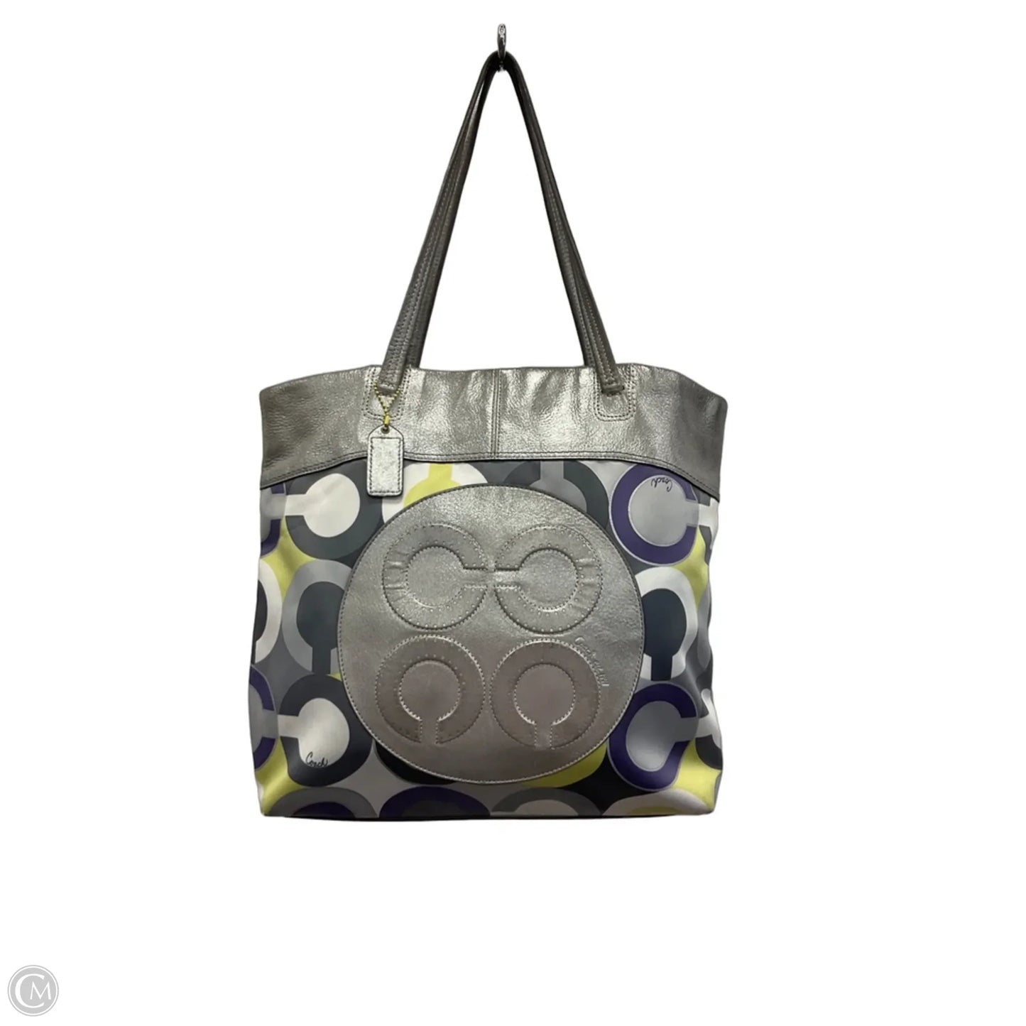 Tote Designer By Coach, Size: Large